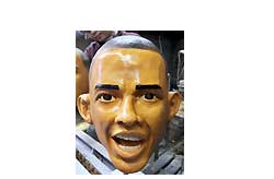 オバマ大統領のマスク